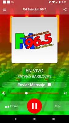 Fm Estacion Bariloche android App screenshot 1